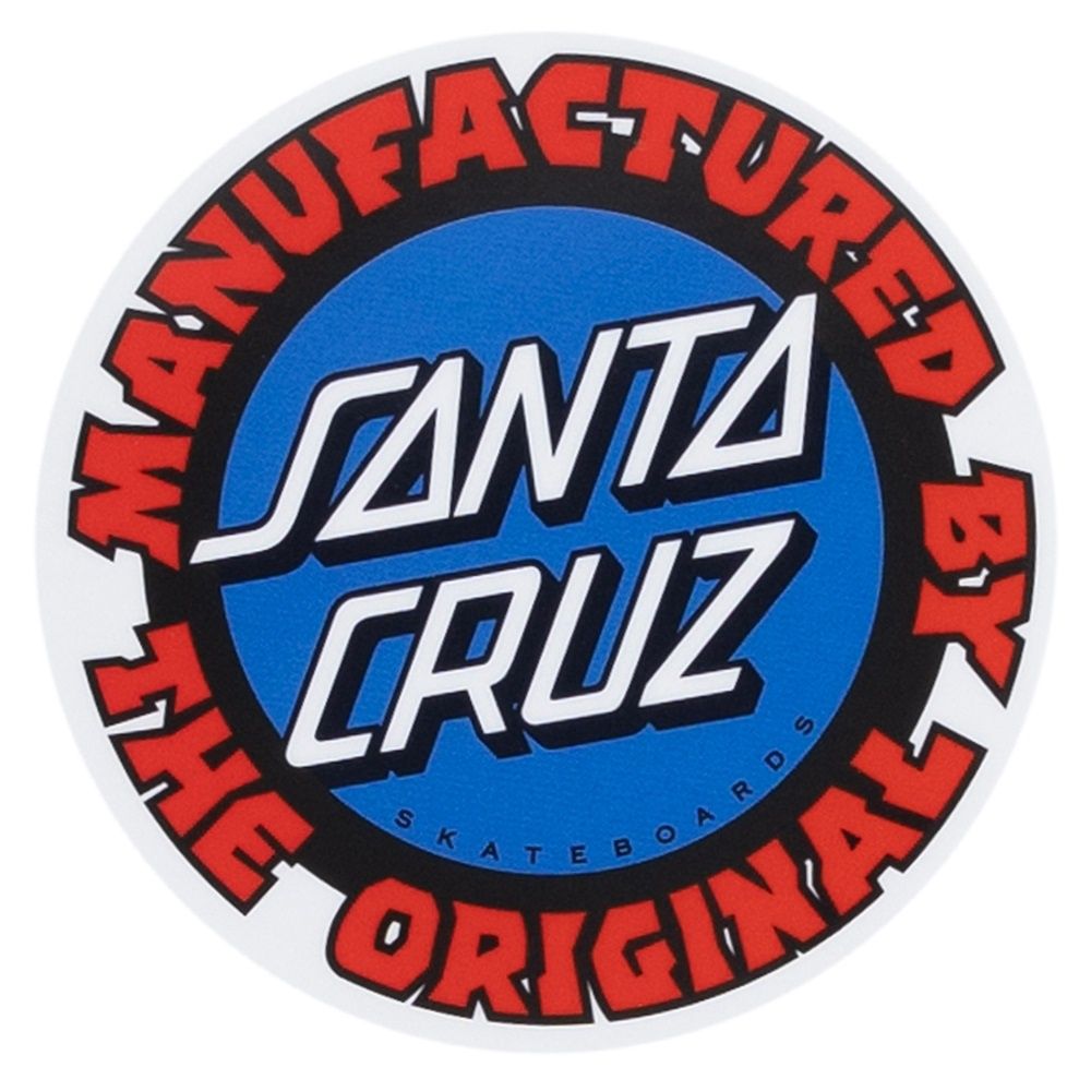 SANTA CRUZ| SPEED MFG DOT STICKER, Colour: BLUE
