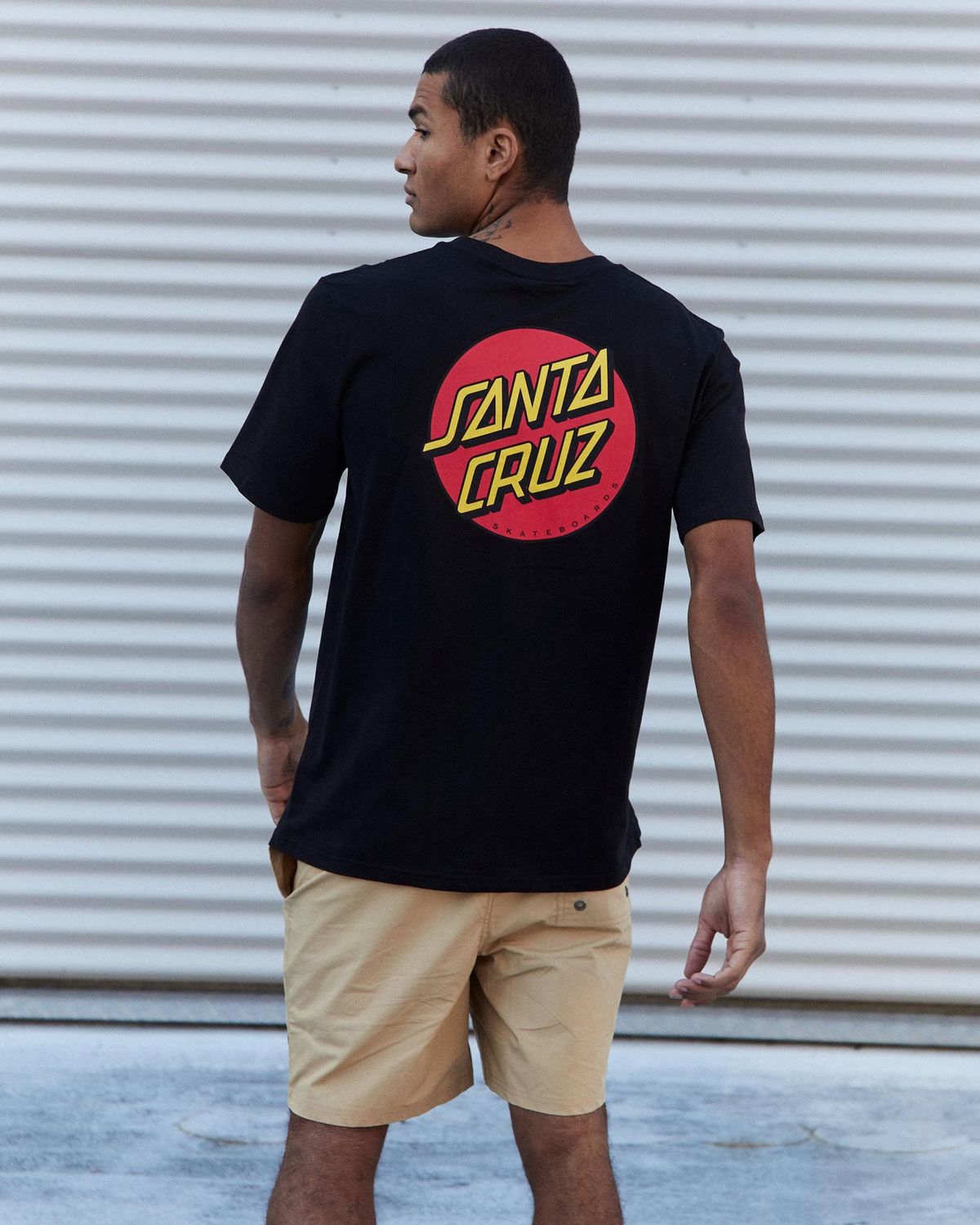 SANTA CRUZ| CLASSIC DOT CHEST TEE