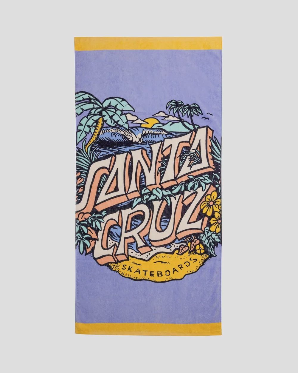 SANTA CRUZ| ALOHA DOT TOWEL, Colour: IRIS