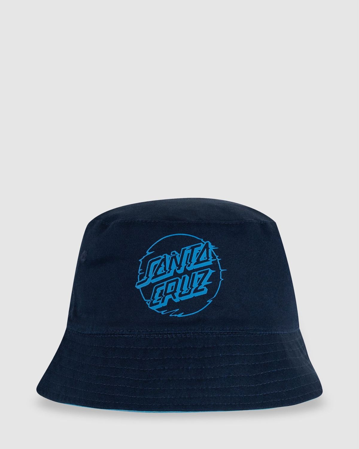 SANTA CRUZ| VIVID DOT MONO BUCKET HAT - BOYS, Colour: NAVY, Size: OSFM
