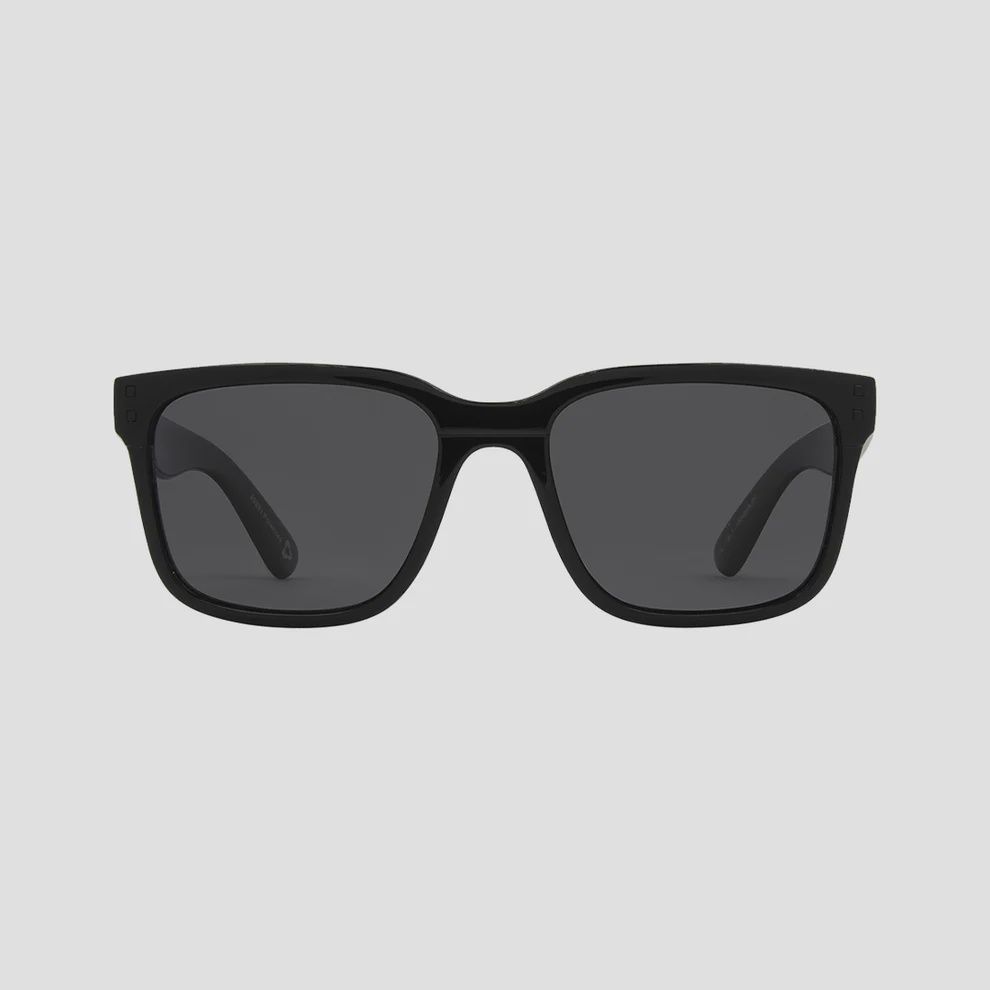 CARVE| RIVALS RECYCLED- GLOSS BLACK -  GREY POLARIZED LENS