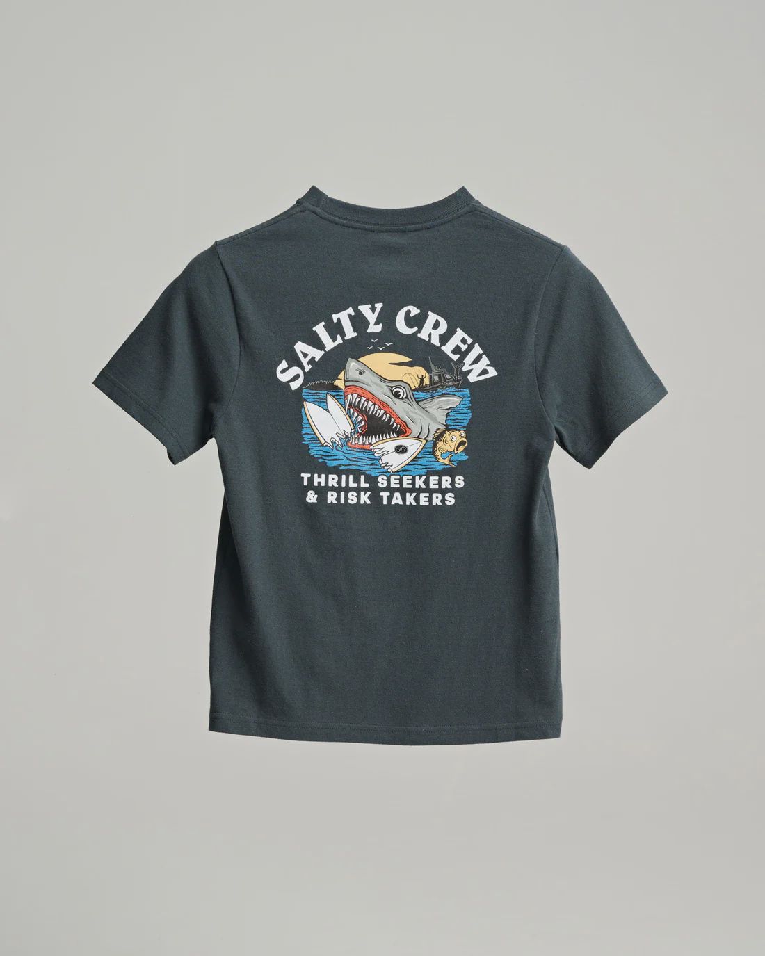 SALTY CREW| TERROR SHARK BOYS SS TEE