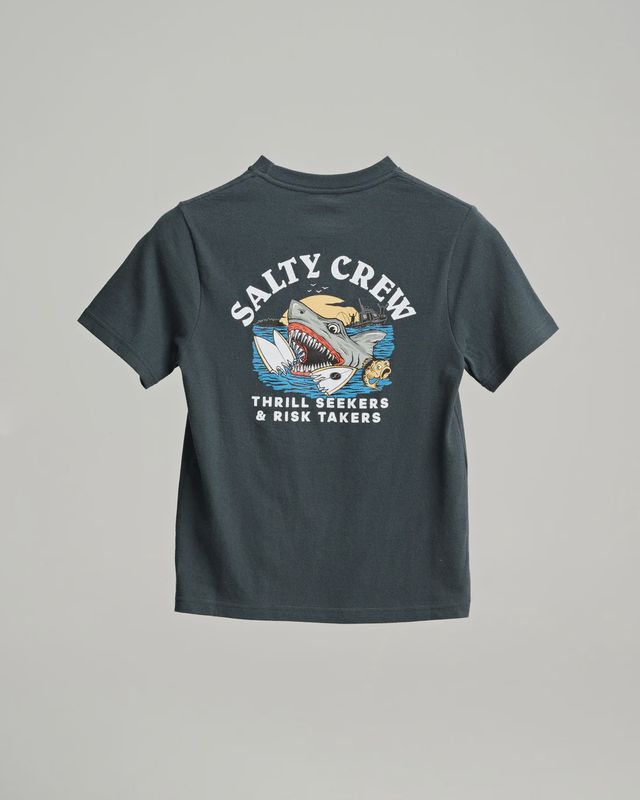 SALTY CREW| TERROR SHARK BOYS SS TEE