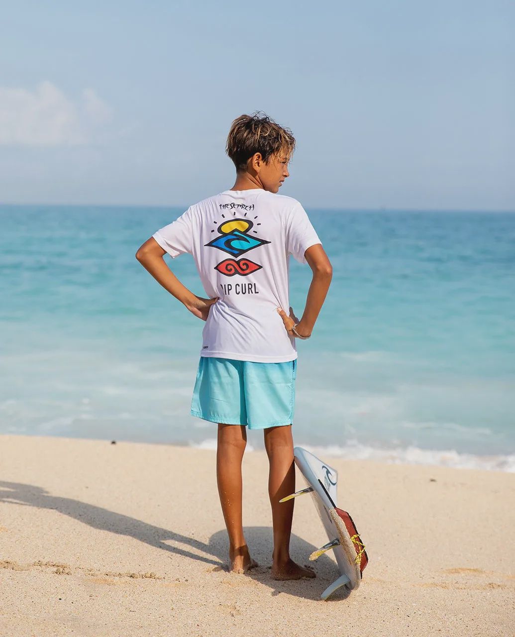 RIPCURL| ICONS SURFLITE UPF S/S - BOY