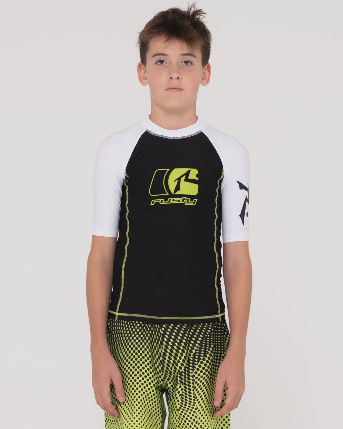 RUSTY| Y2SHAY SHORT SLEEVE TOP - BOYS