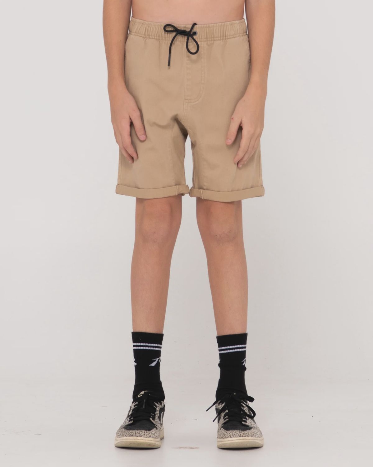 RUSTY| HOOKED ON ELASTIC SHORT - BOYS