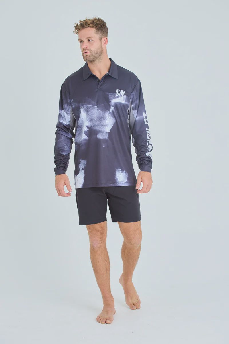JET PILOT| VENTURE MENS LS FISHING POLO