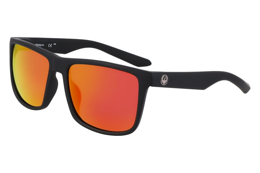 DRAGON| DR MERIDIEN - MATT BLACK / RED ION POLAR