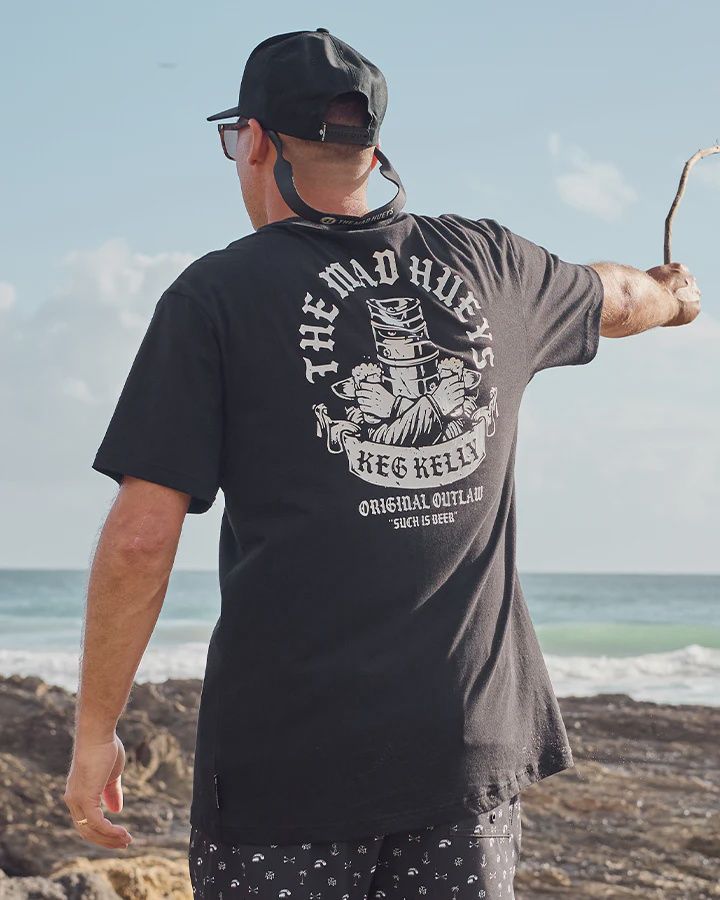 THE MAD HUEYS| KEG KELLY SHORT SLEEVE TEE