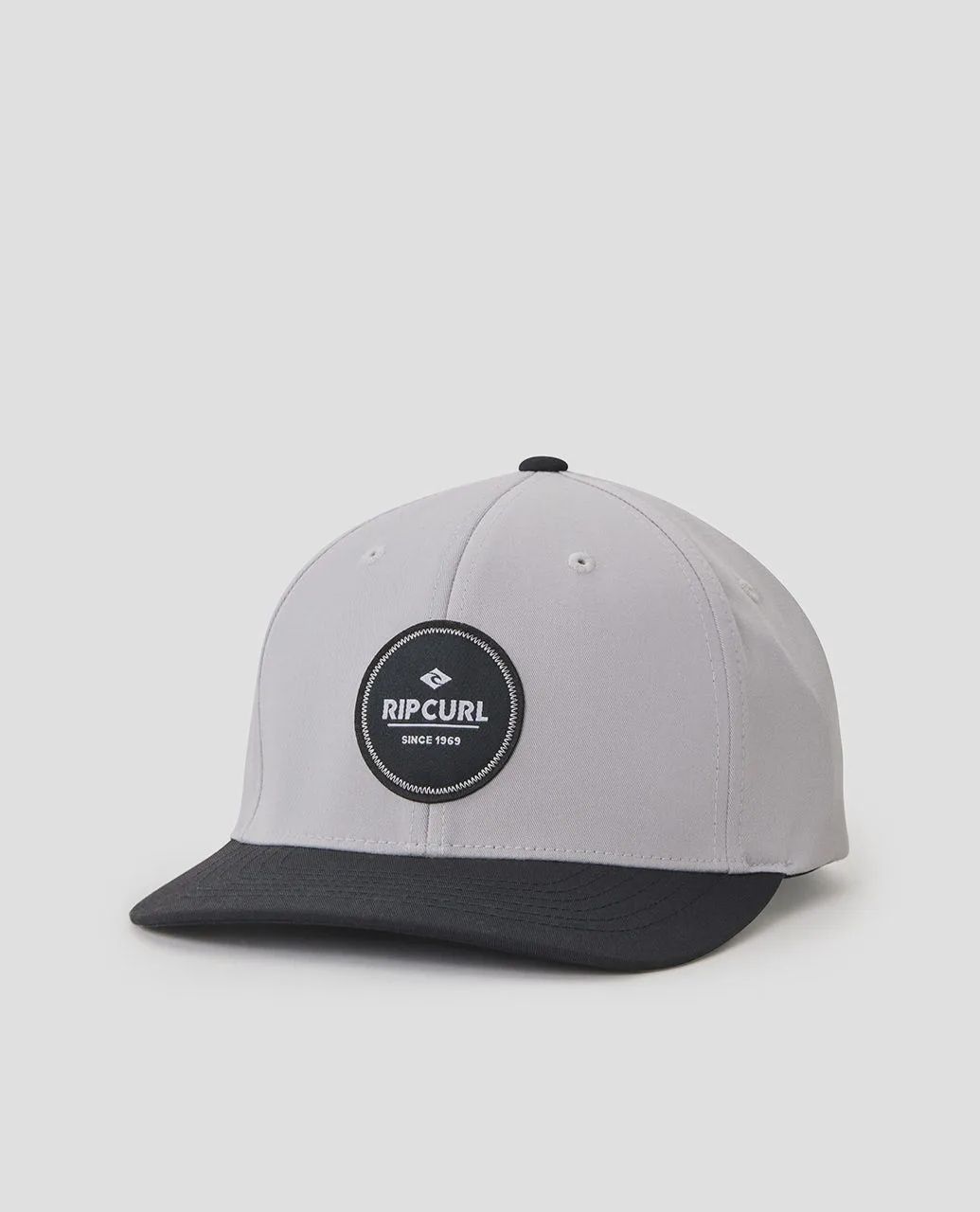 RIPCURL| ROUTINE FLEXFIT CAP - GREY MARLE