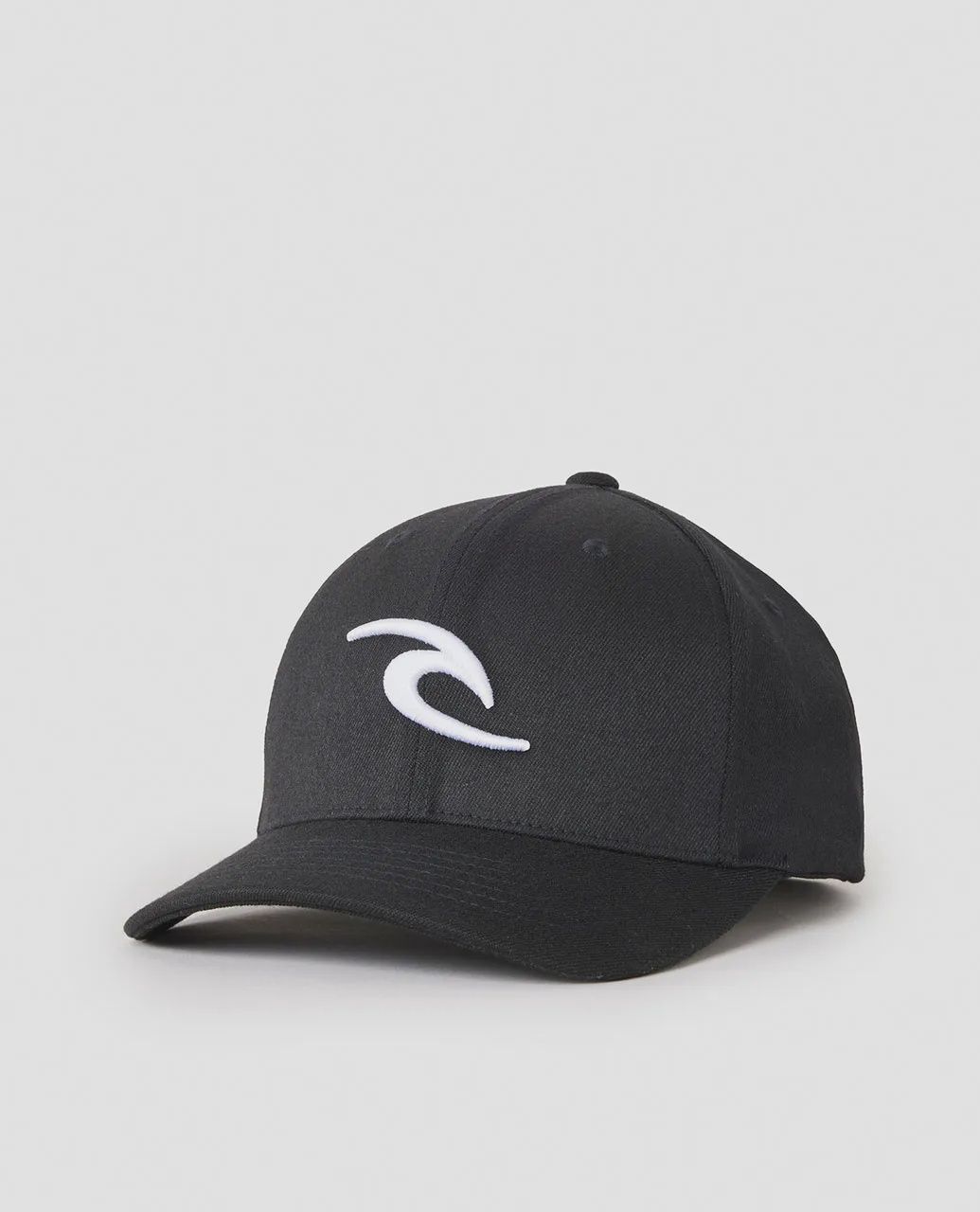 RIPCURL| TEPAN FLEXFIT CAP - BLACK/WHITE