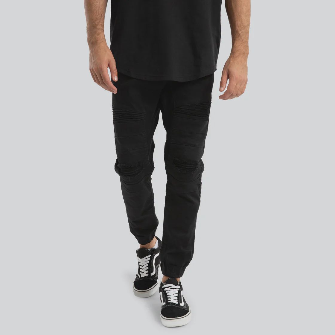 NXP | VIPER DENIM JOGGER, Colour: BLACK, Size: 30