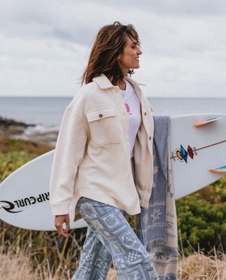 RIPCURL | HIGH TIDE FLEECE SHACKET