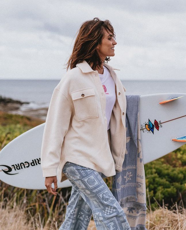 RIPCURL | HIGH TIDE FLEECE SHACKET