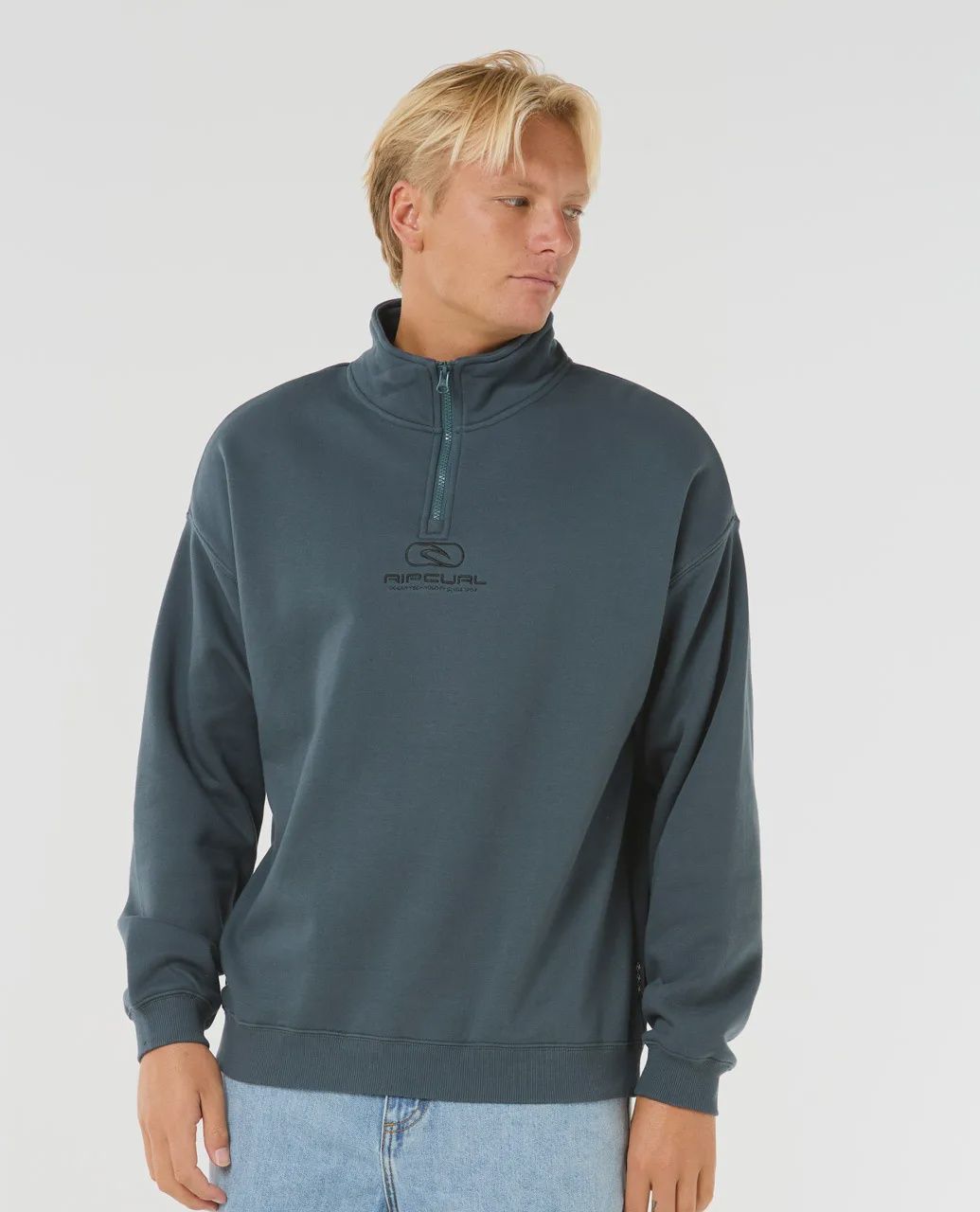 RIPCURL | PILL ICON 1/4 ZIP CREW