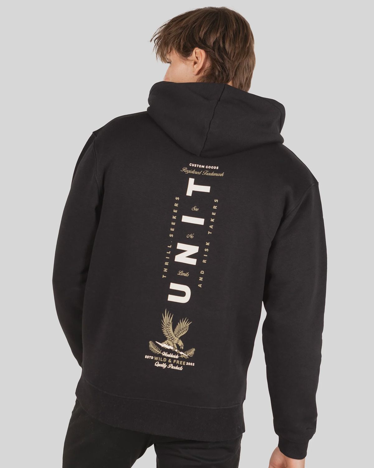 UNIT | MENS HOODIE FLEECE - STRIKER