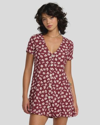 RVCA | WOMENS UNDERSTATED MIDI DRESS