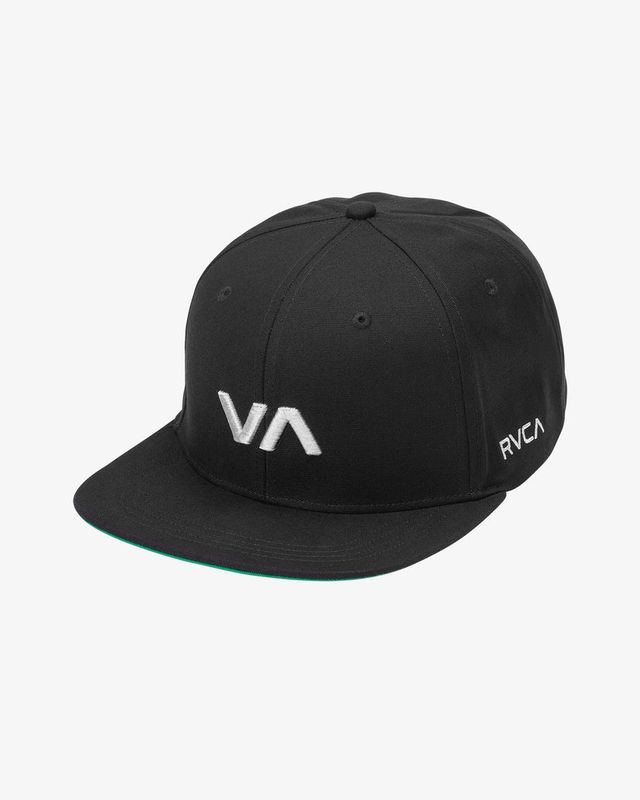 RVCA | VA INFIELD SNAPBACK CAP - BLACK