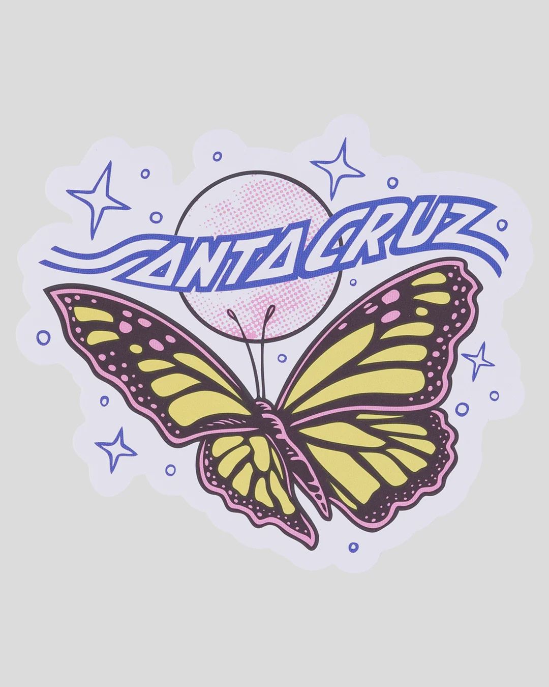 SANTA CRUZ | WINGED MOON STICKER