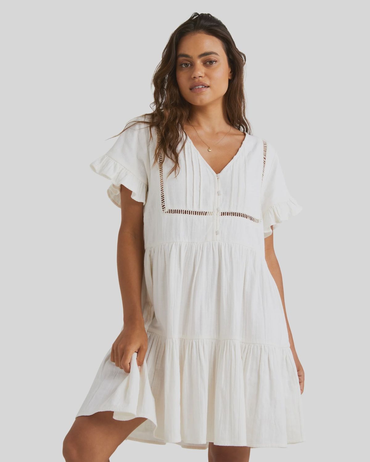 BILLABONG | CAMDEN DRESS, Colour: SALT CRYSTAL, Size: 8