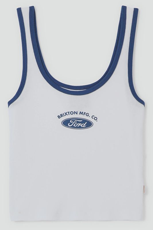 BRIXTON | FORD BANNER RINGER WOMANS TANK TOP
