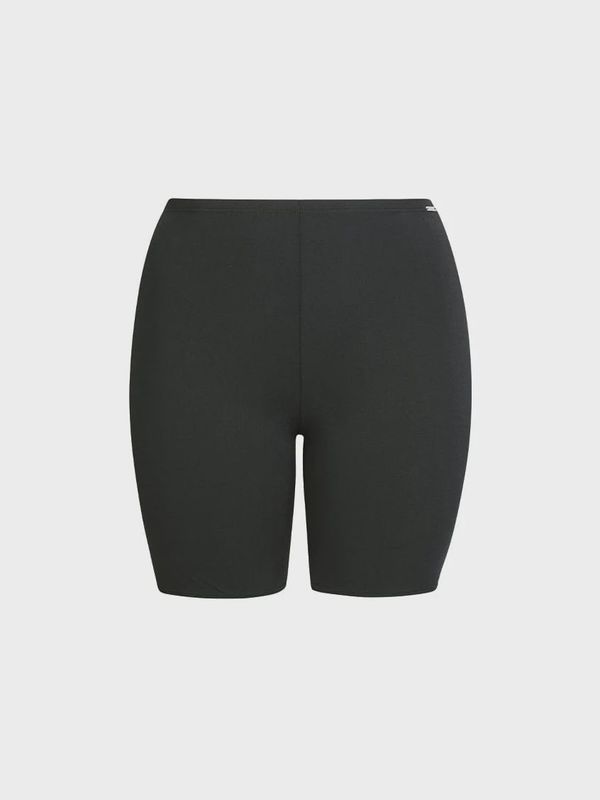 CAPRIOSCA | CHLORINE RESISTANT BLACK BIKE SWIM SHORTS