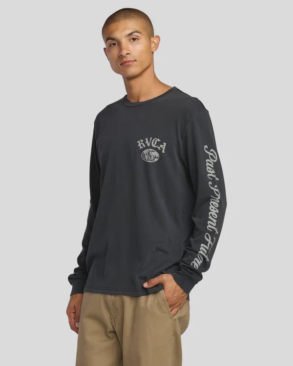 RVCA | MENS VA WORLDWIDE LONG SLEEVE TEE