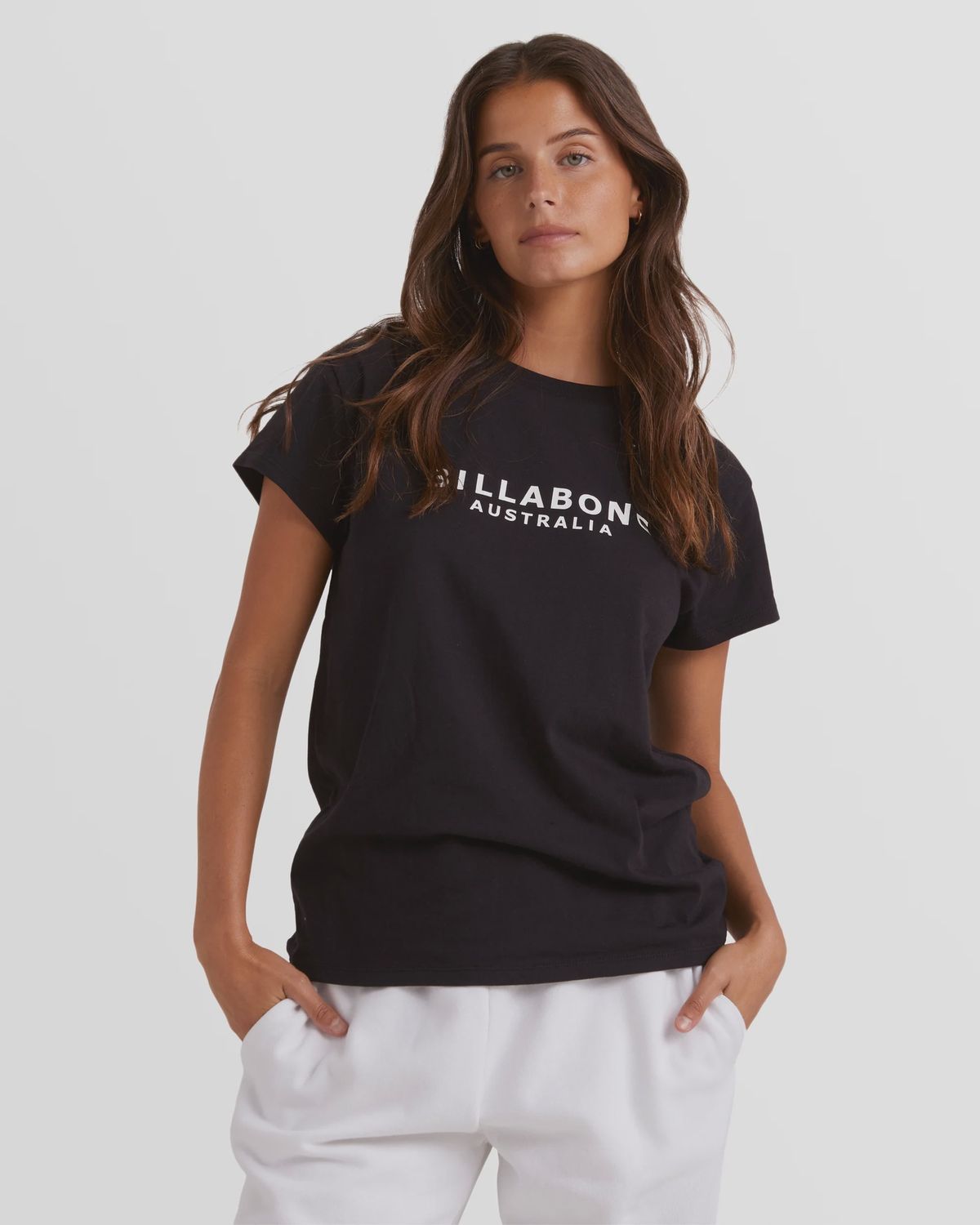BILLABONG | SOCIETY TEE, Colour: BLACK, Size: 8