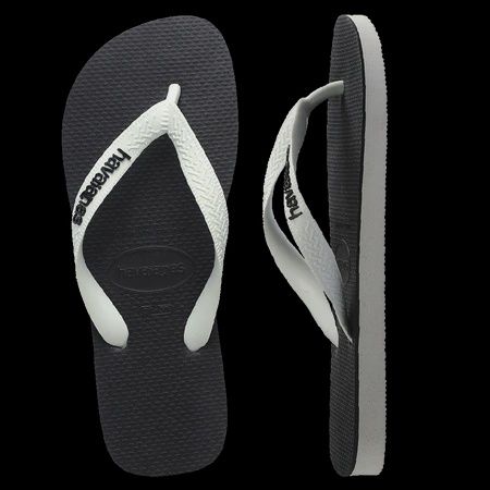 HAVAIANAS | TOP ORIGINAL REMIX THONG, Colour: BLACK, Size: 39/40