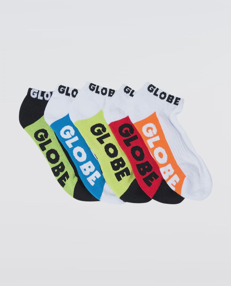GLOBE | MULTI BRIGHT ANKLE SOCKS, Colour: MULTI, Size: 7-11