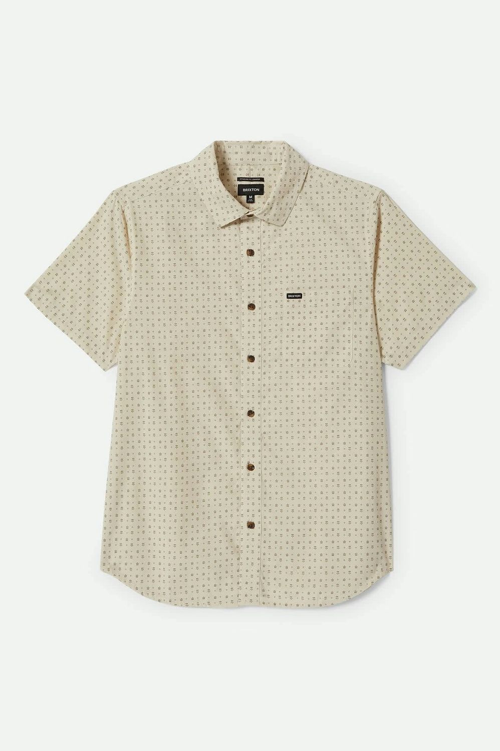 BRIXTON | MENS CHARTER PRINT SHORT SLEEVE SHIRT