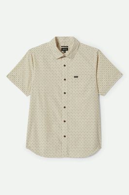 BRIXTON | MENS CHARTER PRINT SHORT SLEEVE SHIRT