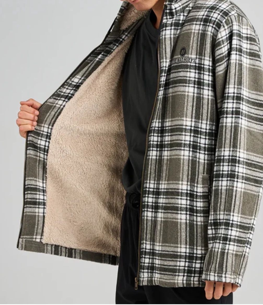 THE MAD HUEY’S | HAZZA JACKET, Colour: OIL GREEN, Size: S