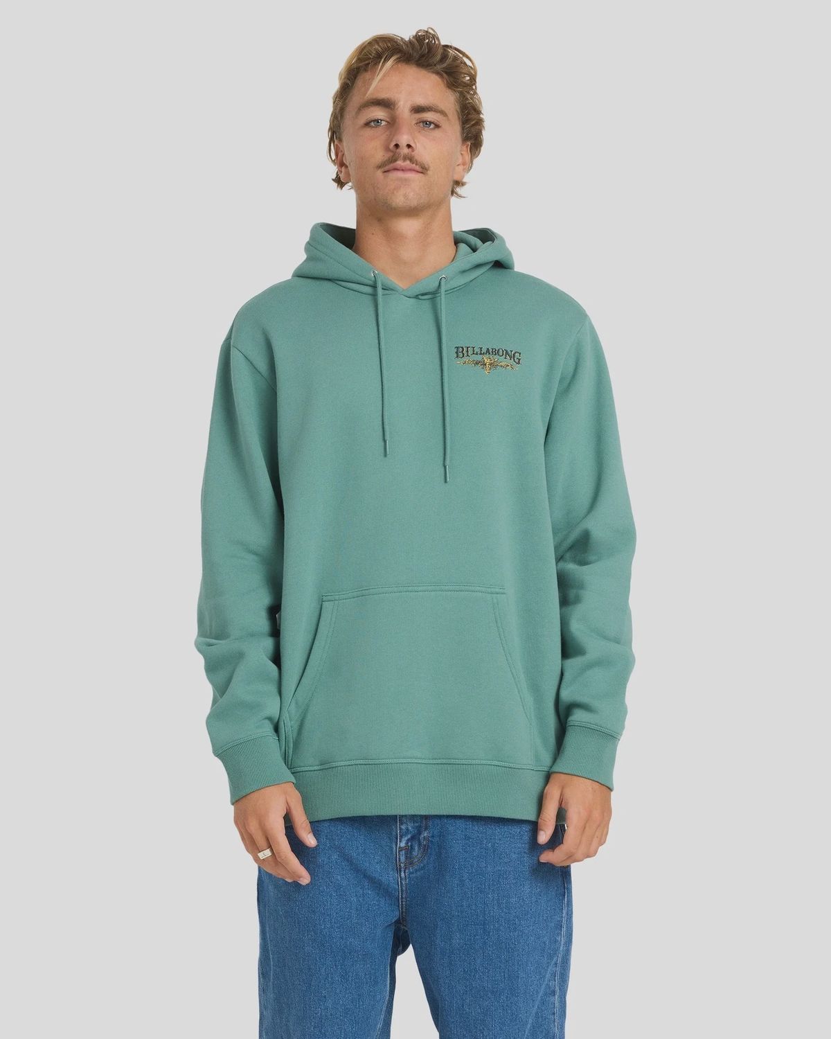 BILLABONG | MENS PURE INTENTIONS POP HOOD, Colour: SEA GREEN, Size: S