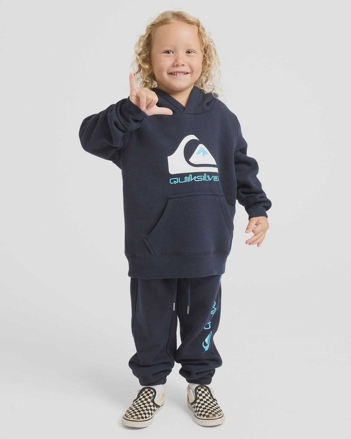 QUIKSILVER | BOYS COMP LOGO HOODIE, Colour: DARK NAVY, Size: 2