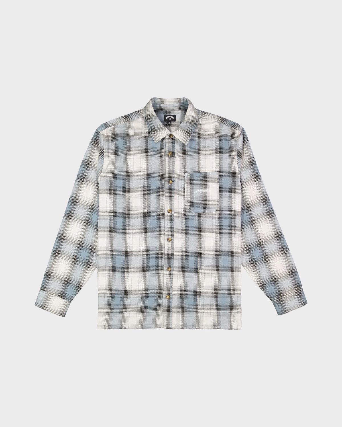 BILLABONG | MENS SCRIPT FLANNEL, Colour: WASHED BLUE, Size: S