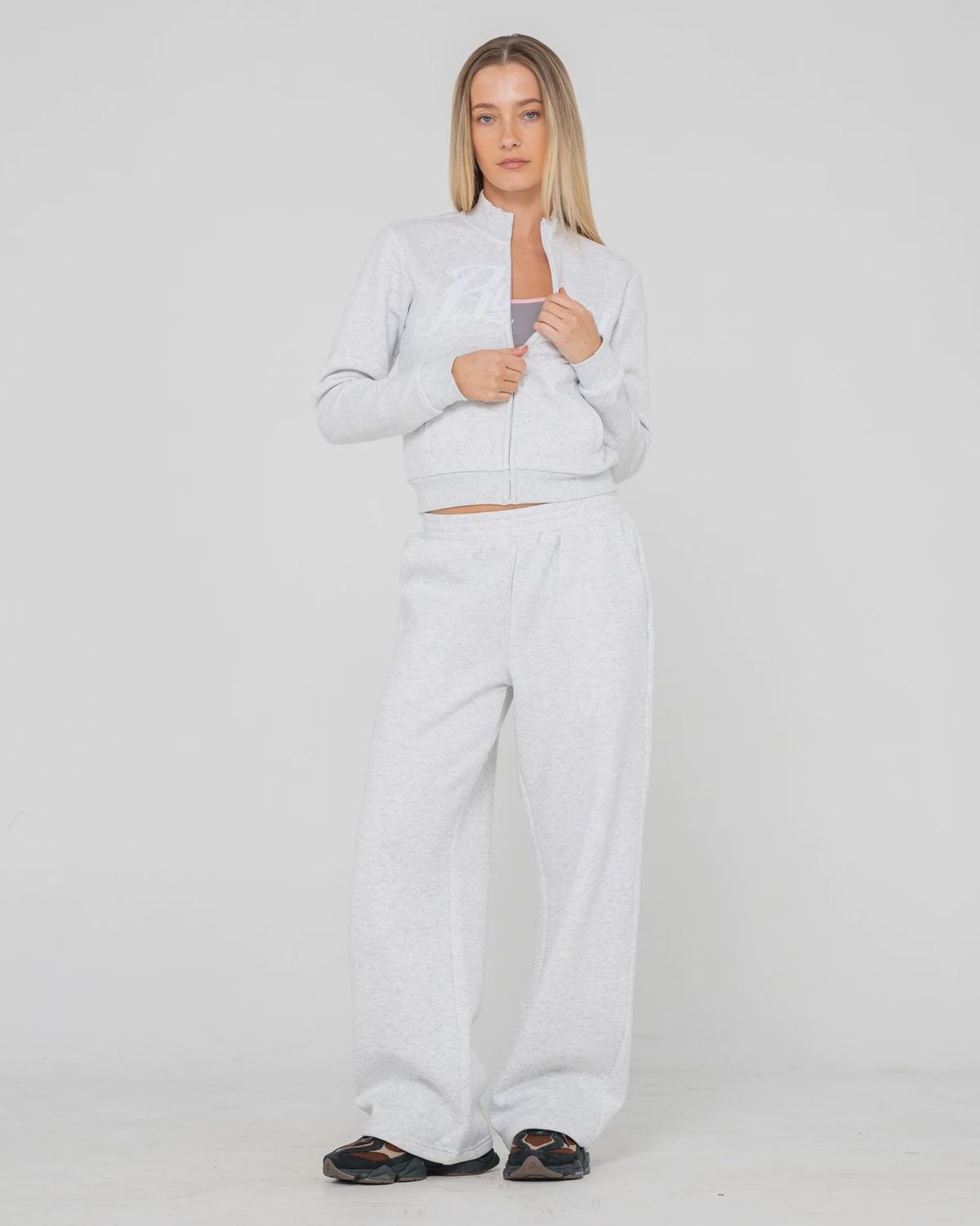 RUSTY | TRAILER TRASH WHIDE LEG TRACK PANT