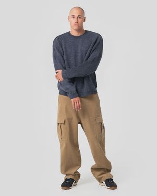 RUSTY | SEA CAPTAIN BOXY KNITTED CREW