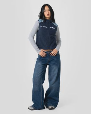 RUSTY | WOMANS MR COOL POLAR FLEECE VEST