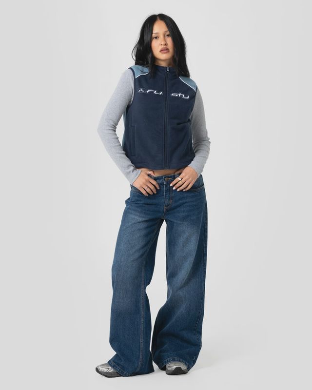 RUSTY | WOMANS MR COOL POLAR FLEECE VEST