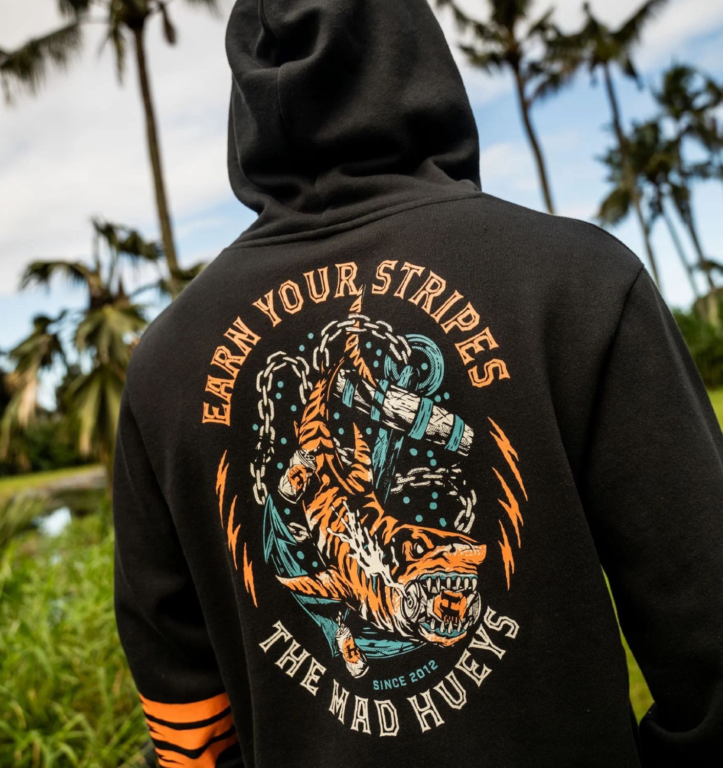 THE MAD HUEY’S | EARN YOUR STRIPES PULLOVER