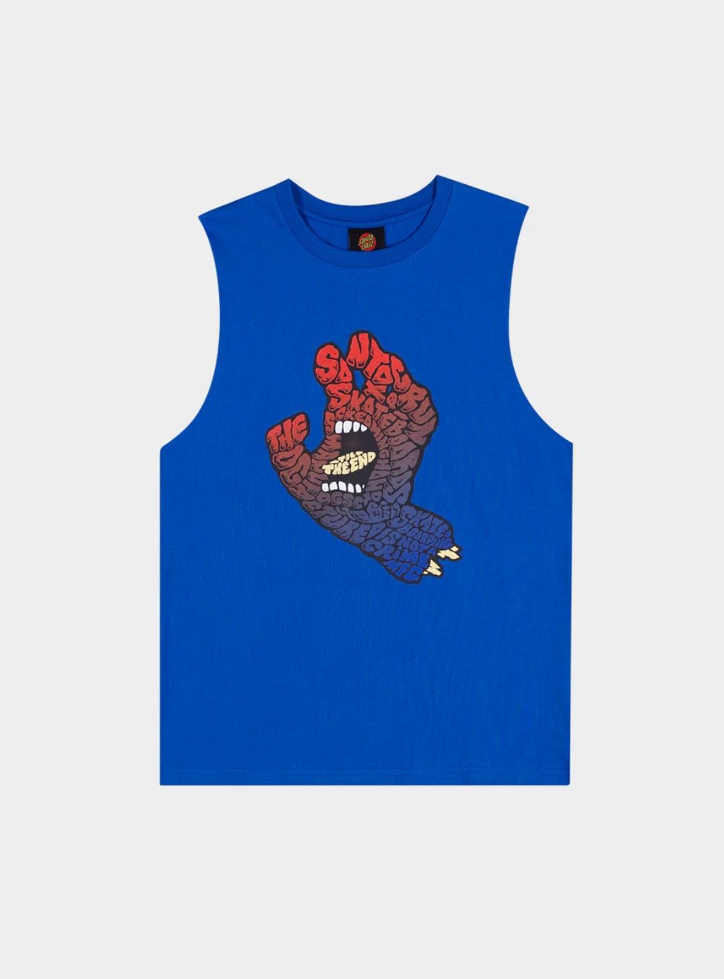 SANTA CRUZ | LETTER HAND FADE FRONT MUSCLE