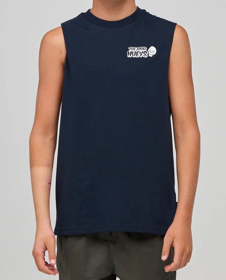 THE MAD HUEY’S | FROTHING FOR MORE YOUTH MUSCLE, Colour: NAVY, Size: 8