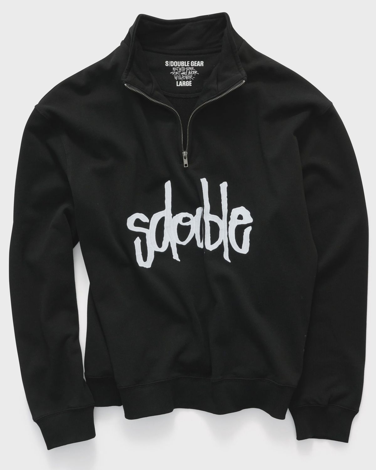 S DOUBLE | MARKER TERRY QUARTER ZIP