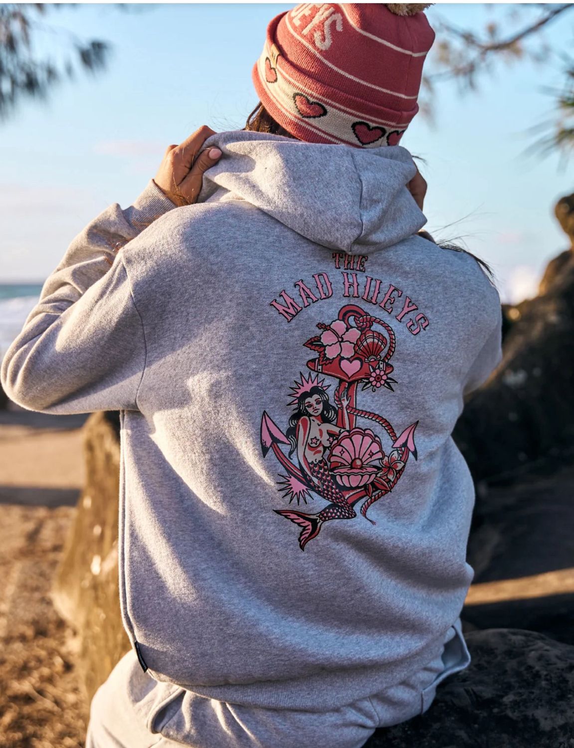 THE MAD HUEY’S | MERMAID ANCHOR HOODIE