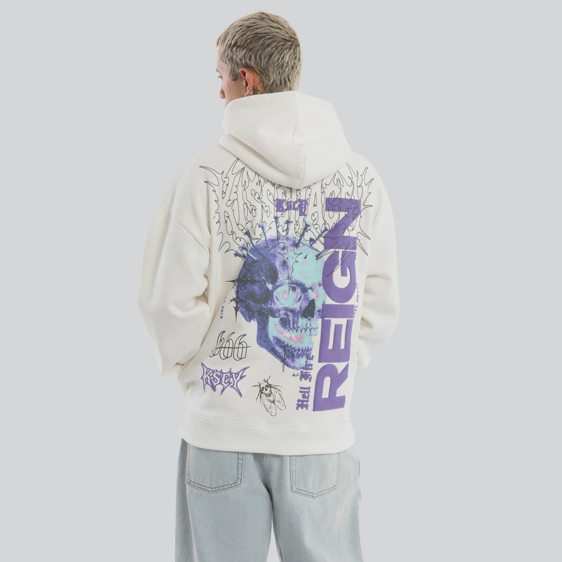KISS CHACEY | REIGN OVERSIZED HOODIE
