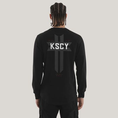 KISS CHACEY | MORTAL CAPE BACK LS TEE