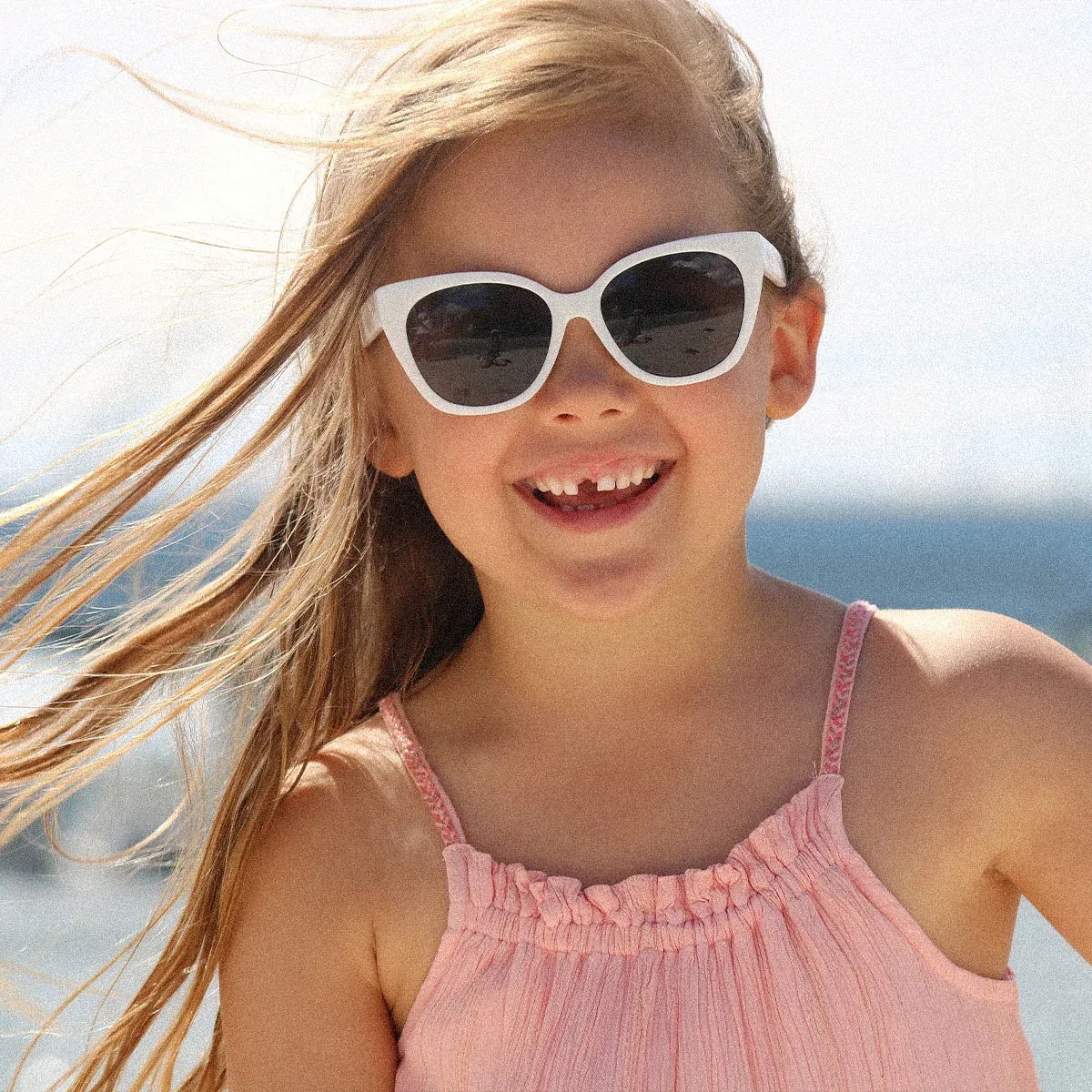 CARVE | UMA JUNIOR - GLOSS WHITE GREY LENS