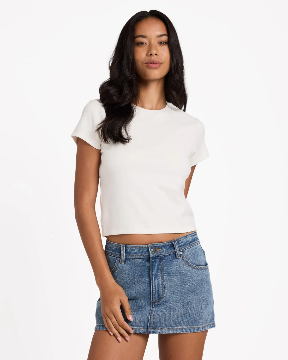 BILLABONG | LADIES  DREAMER DENIM MINI SKIRT