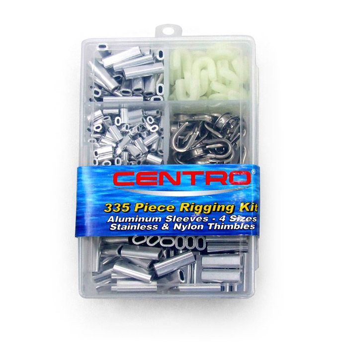 Centro Rigging Kit Alloy Crimps 335pc